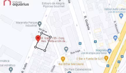 Terreno à venda, 950 m² por R$ 2.550.000,00 - Parque Industrial - São José dos Campos/SP