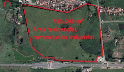 Área à venda, 495000 m² por R$ 42.075.000,00 - Jardim Padre Rodolfo - Pindamonhangaba/SP
