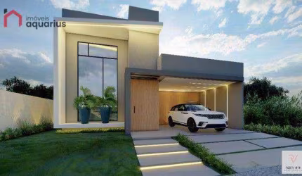 Sobrado com 3 dormitórios à venda, 195 m² por R$ 1.330.000,00 - Condomínio Terras do Vale - Caçapava/SP