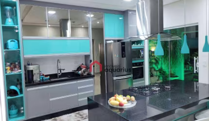 Casa com 3 dormitórios à venda, 210 m² por R$ 1.050.000,00 - Condomínio Residencial Tecoara - Taubaté/SP