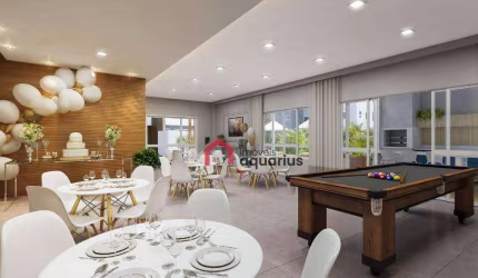 Apartamento com 2 dormitórios à venda, 55 m² por R$ 427.000,00 - Parque Industrial - São José dos Campos/SP