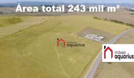 Área à venda, 242847 m² por R$ 84.996.450,00 - Jardim Campo Grande - Caçapava/SP