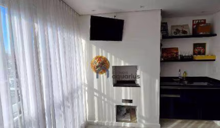 Apartamento com 1 dormitório à venda, 63 m² por R$ 700.000,00 - Jardim Aquarius - São José dos Campos/SP