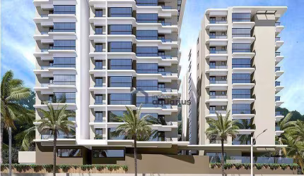 Apartamento no Condominio Celebration Clube com 2 dormitórios à venda, 65 m² por R$ 285.000 - Praia das Palmeiras - Caraguatatuba/SP