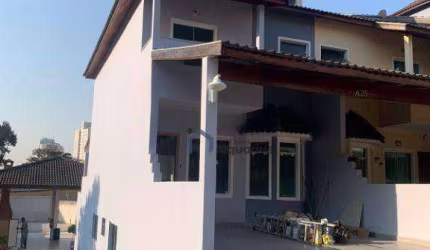 Sobrado no Condomínio Bosque Das Figueiras com 4 dormitórios à venda, 177 m² por R$ 665.000 - Parque Santo Antônio - Jacareí/SP