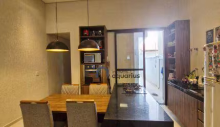 Casa com 3 dormitórios à venda, 124 m² por R$ 690.000,00 - Bosque dos Eucaliptos - São José dos Campos/SP