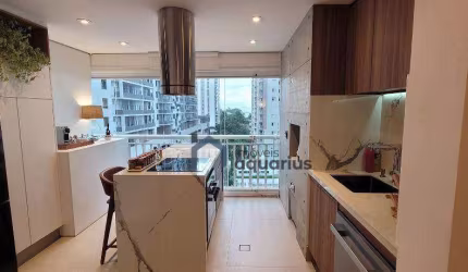 Apartamento no Edificio Portal da Vila com 1 dormitório à venda, 63 m² por R$ 849.000 - Jardim Aquarius - São José dos Campos/SP