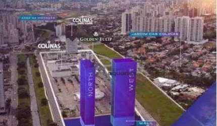Apartamento com 1 dormitório à venda, 51 m² por R$ 749.000,00 - Jardim das Colinas - São José dos Campos/SP