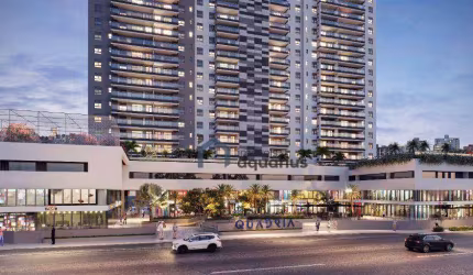 Apartamento com 1 dormitório à venda, 45 m² por R$ 635.000,00 - Jardim Aquarius - São José dos Campos/SP
