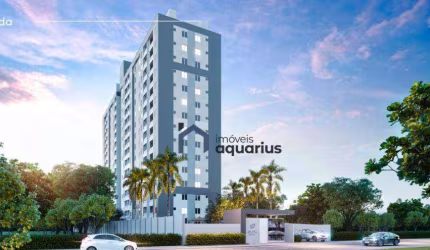 Apartamento com 2 dormitórios à venda, 51 m² por R$ 335.000 - Parque Residencial Flamboyant - São José dos Campos/SP