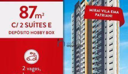 Apartamento com 2 dormitórios à venda, 87 m² por R$ 1.277.000,00 - Vila Ema - São José dos Campos/SP