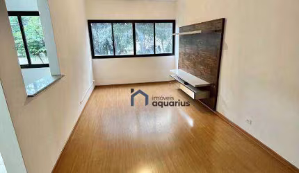 Apartamento com 1 dormitório para alugar, 49 m² por R$ 3.160,00/mês - Jardim Aquarius - São José dos Campos/SP