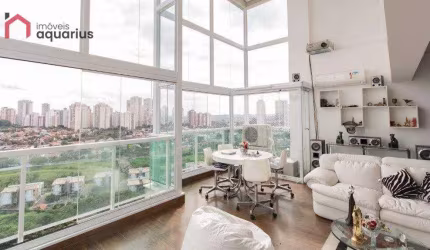 Apartamento Duplex com 2 dormitórios à venda, 130 m² por R$ 1.800.000,00 - Vila Ema - São José dos Campos/SP