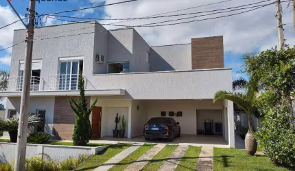 Sobrado no Condomínio Lago Dourado com 3 dormitórios, 365 m² -  Chácaras Rurais de Guararema - Jacareí/SP