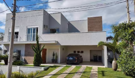 Sobrado no Condomínio Lago Dourado com 3 dormitórios, 365 m² -  Chácaras Rurais de Guararema - Jacareí/SP