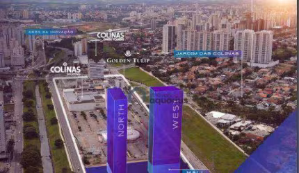 Apartamento com 2 dormitórios à venda, 63 m² por R$ 855.000,00 - Jardim das Colinas - São José dos Campos/SP