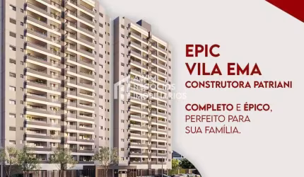 Apartamento - Epic Vila Ema  - 3 suítes de - Patriani - Lançamento