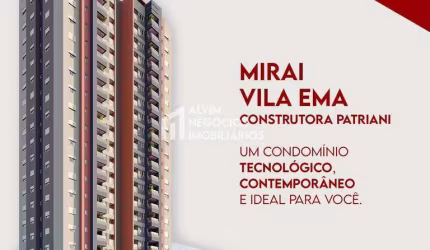 APARTAMENTO MIRAI VILA EMA - PATRIANI - LANÇAMENTO