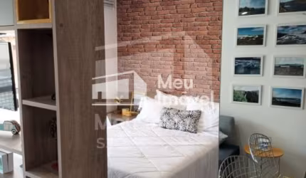 Apartamento com 1 quarto mobiliado e decorado no Centro
