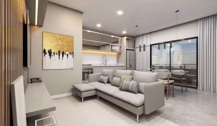 APARTAMENTO COM 02 QUARTO - 89,88 M² - RESIDENCIAL ALUDRA
