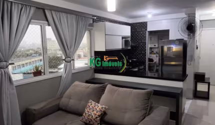 LINDO APARTAMENTO 2 DORMITÓRIOS | SACADA - 52 MTS - A VENDA POR R$ 342.000,00 - SANTA TEREZINHA - SANTO ANDRÉ/SP.