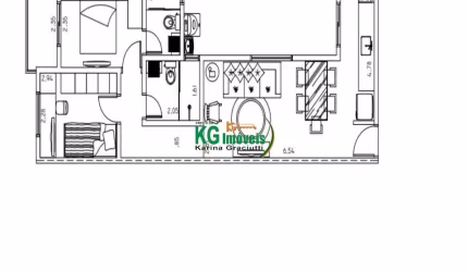 APARTAMENTO 2 DORMITÓRIOS SENDO 1 EXCLUSIVA SUÍTE COM SACADA | 1 VAGA - 50 MTS - A VENDA POR R$ 390.000,00 - BAETA NEVES - SÃO BERNARDO DO CAMPO/SP.