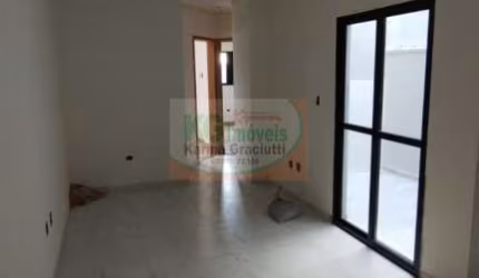 LINDO APARTAMENTO FRENTE NOVO | 2 DORM | SACADA | QUINTAL | 1 VAGA - 58 MTS - A VENDA - R$ 314.000,00 - JARDIM SANTO ALBERTO - SANTO ANDRÉ/SP.