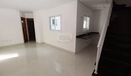 COBERTURA COM 2 DORMITÓRIOS SENDO 1 SUITE, 49 M²  A VENDA POR R$ 456.000,00 - VILA PIRES - SANTO ANDRÉ/SP
