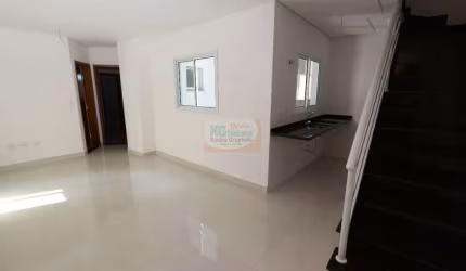 COBERTURA COM 2 DORMITÓRIOS SENDO 1 SUITE , 51 M²  A VENDA POR R$ 423.000,00 - VILA PIRES - SANTO ANDRÉ/SP