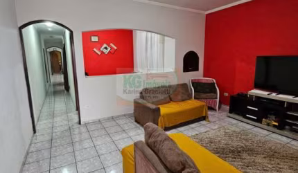 SOBRADO COM 3 DORMITÓRIOS À VENDA POR R$ 530.000 E LOCAÇAO POR R$2.500,00, 261 M²  - JARDIM OLINDA - MAUÁ/SP