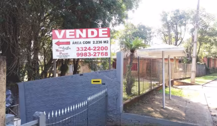 Terreno à venda na Rua Alberto Otto, 479, Cachoeira, Curitiba, 2236 m2 por R$ 850.000