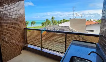Apartamento á venda - pé na areia - 2 quartos - 1 suite - Formosa, Cabedelo - PB