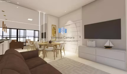 Apartamento para Venda em Santos, José Menino, 2 dormitórios, 1 suíte, 2 banheiros, 1 vaga