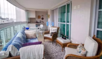 Apartamento para Venda em Santos, Ponta da Praia, 3 dormitórios, 3 suítes, 4 banheiros, 2 vagas