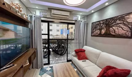 Apartamento para Venda em São Vicente, Centro, 2 dormitórios, 1 suíte, 3 banheiros, 1 vaga
