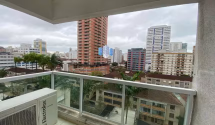 Apartamento para Venda em Santos, Boqueirão, 1 dormitório, 1 suíte, 2 banheiros, 1 vaga