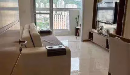 Apartamento para Venda em Santos, Campo Grande, 1 dormitório, 1 banheiro, 1 vaga
