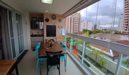 Apartamento para Venda em Santos, Ponta da Praia, 3 dormitórios, 1 suíte, 3 banheiros, 2 vagas