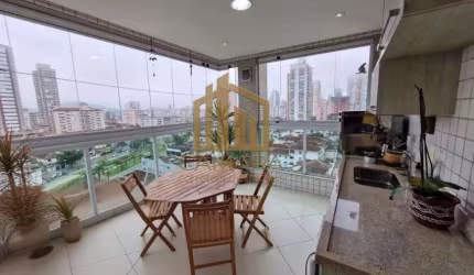 Apartamento para Venda em Santos, Pompéia, 3 dormitórios, 1 suíte, 4 banheiros, 2 vagas