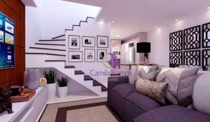 Sobrado com 2 dormitórios à venda, 79 m² por R$ 320.000,00 - Jundiapeba - Mogi das Cruzes/SP