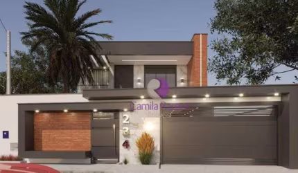 Sobrado com 3 dormitórios à venda, 240 m² por R$ 1.800.000,00 - Chácara Faggion - Suzano/SP