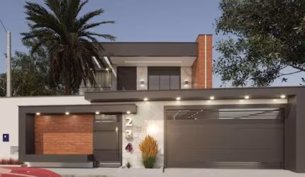 Sobrado com 3 dormitórios à venda, 240 m² por R$ 1.800.000,00 - Chácara Faggion - Suzano/SP