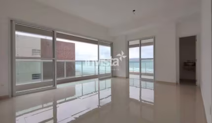 Revenda no L'orizzonte, andar alto, nunca habitado, 3 suítes, 3 vagas no José Menino em Santos