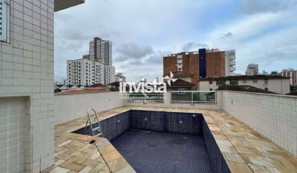 Casa Triplex com lazer no Campo Grande em Santos