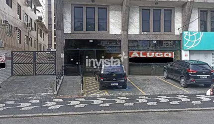 Loja para alugar 370m² com estacionamento de frente na Av Pedro Lessa em Santos
