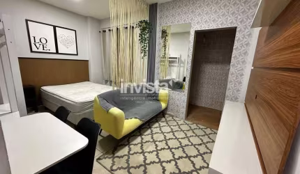 Apartamento para alugar, no Embaré em Santos.
