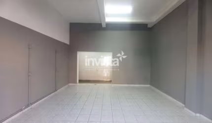 Loja/Ponto Comercial para Alugar com 23m² no Macuco em Santos
