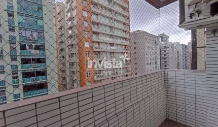 Apartamento tipo Kitnet para Alugar no Coração do GONZAGA em Santos