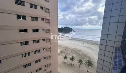 Apartamento em prédio pé na areia 100% mobiliado