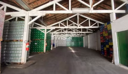 Galpão para locação na vila Matias em Santos
